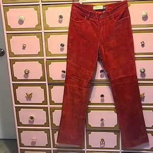 Gap boot cut suede jeans